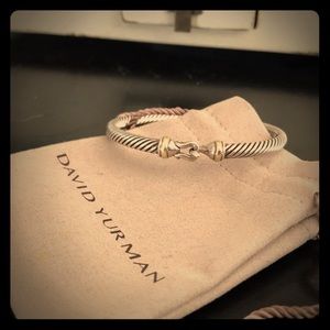 Authentic David Yurman gold and silver Bracelet